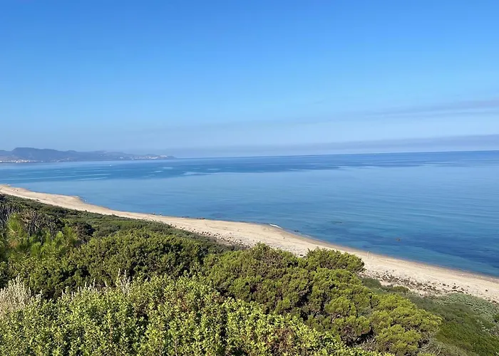 Апартаменты Da Marta Vista Mare Mozzafiato Isola Rossa Cascabraga
